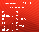 Domainbewertung - Domain www.pornorama.com bei Domainwert24.de