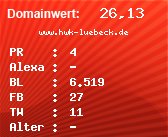 Domainbewertung - Domain www.hwk-luebeck.de bei Domainwert24.de