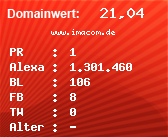 Domainbewertung - Domain www.imacom.de bei Domainwert24.de