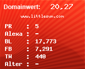 Domainbewertung - Domain www.littlesun.com bei Domainwert24.de