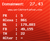 Domainbewertung - Domain www.worldstarhiphop.com bei Domainwert24.de