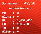 Domainbewertung - Domain www.stumbleupon.com bei Domainwert24.de