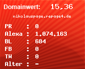 Domainbewertung - Domain nikolauspage.repage4.de bei Domainwert24.de