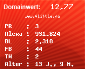 Domainbewertung - Domain www.4little.de bei Domainwert24.de