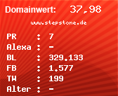 Domainbewertung - Domain www.stepstone.de bei Domainwert24.de