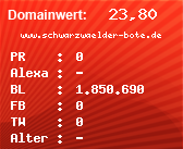 Domainbewertung - Domain www.schwarzwaelder-bote.de bei Domainwert24.de