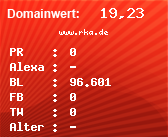 Domainbewertung - Domain www.rka.de bei Domainwert24.de