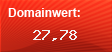 Domainbewertung - Domain spotify.com bei Domainwert24.de