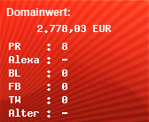 Domainbewertung - Domain savingsbondconnection.com bei Domainwert24.de