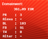 Domainbewertung - Domain flip-sport.de bei Domainwert24.de