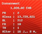 Domainbewertung - Domain www.x7007.com bei Domainwert24.de