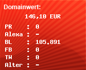 Domainbewertung - Domain www.telefon-treff.de bei Domainwert24.de