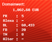 Domainbewertung - Domain www.laser-line.de bei Domainwert24.de