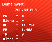Domainbewertung - Domain m-maenner.de bei Domainwert24.de