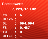 Domainbewertung - Domain mojang.com bei Domainwert24.de
