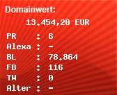 Domainbewertung - Domain www.steiermark.com bei Domainwert24.de