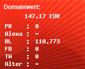 Domainbewertung - Domain owl-filament.de bei Domainwert24.de