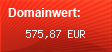 Domainbewertung - Domain www.auktion-123.com bei Domainwert24.de