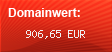 Domainbewertung - Domain messen.de bei Domainwert24.de