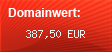 Domainbewertung - Domain www.darknova.eu bei Domainwert24.de