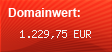 Domainbewertung - Domain www.euroweb.de bei Domainwert24.de