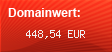 Domainbewertung - Domain www.hivaidsguide.de bei Domainwert24.de