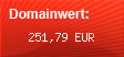 Domainbewertung - Domain www.warhus-druck.de bei Domainwert24.de