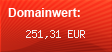 Domainbewertung - Domain www.smschaten.com bei Domainwert24.de