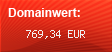 Domainbewertung - Domain www.ranking-check.de bei Domainwert24.de