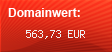 Domainbewertung - Domain www.happysponsor.com bei Domainwert24.de