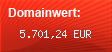 Domainbewertung - Domain www.hannovermesse.de bei Domainwert24.de