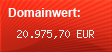 Domainbewertung - Domain www.wetter.com bei Domainwert24.de