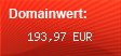 Domainbewertung - Domain www.4investors.de bei Domainwert24.de