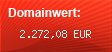 Domainbewertung - Domain www.wetter.at bei Domainwert24.de