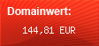 Domainbewertung - Domain m234.eu bei Domainwert24.de